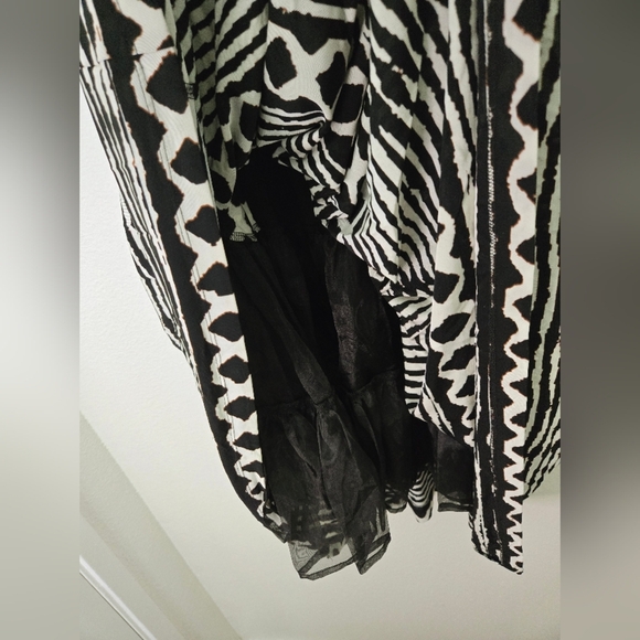 Tracy Reese By Anthropologie Womens Midi Dress Sz XS - Picture 8 of 15